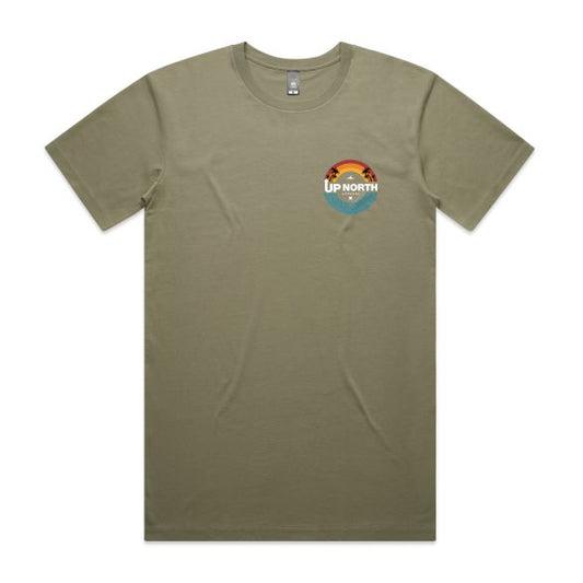 BEACH LIFE TEE - EUCALYPTUS