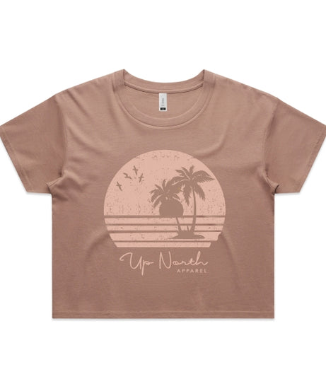 SUMMER BEACH - HAZY PINK CROP