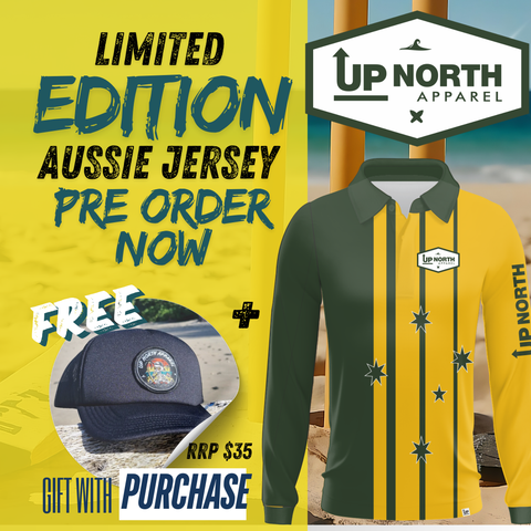 Limited Edition Aussie Jersey - PRE ORDER NOW & Free Gift