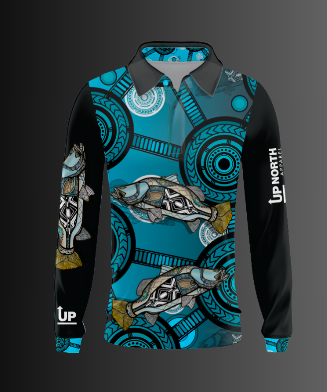 BARRA INDIGENOUS DESIGN POLO JERSEY