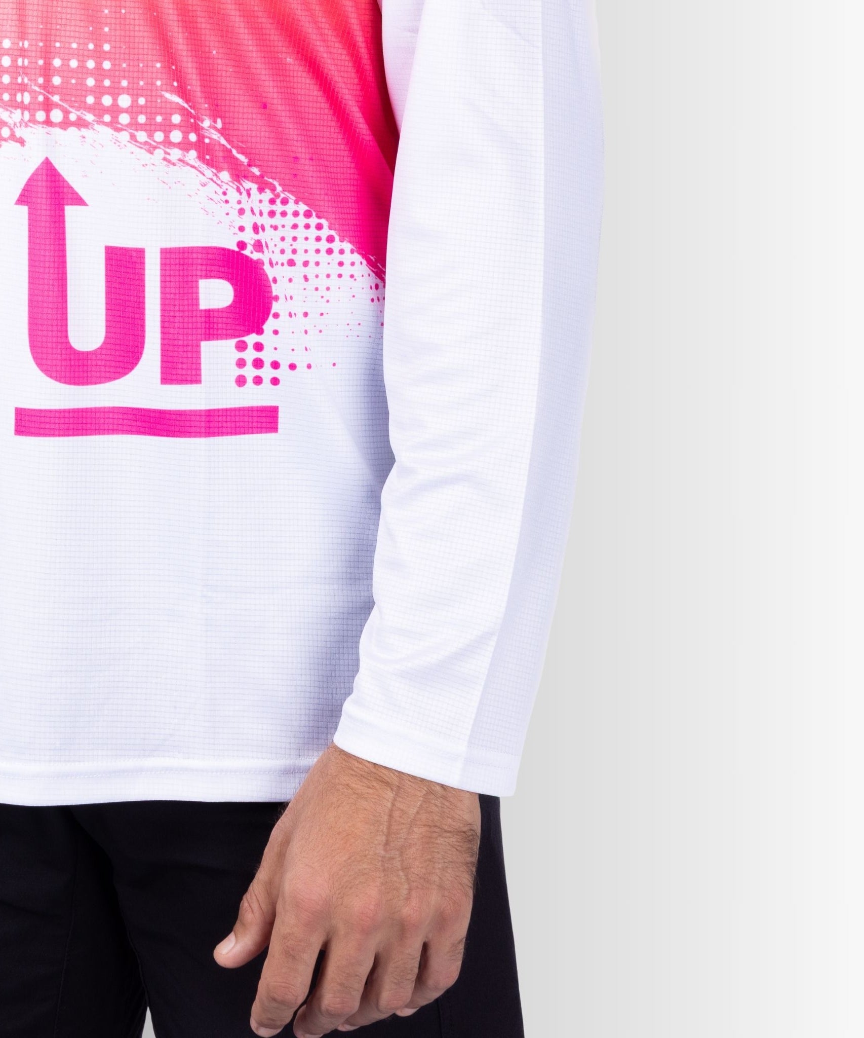 Neon White Ink’d Up – LS HYFLEX Jersey
