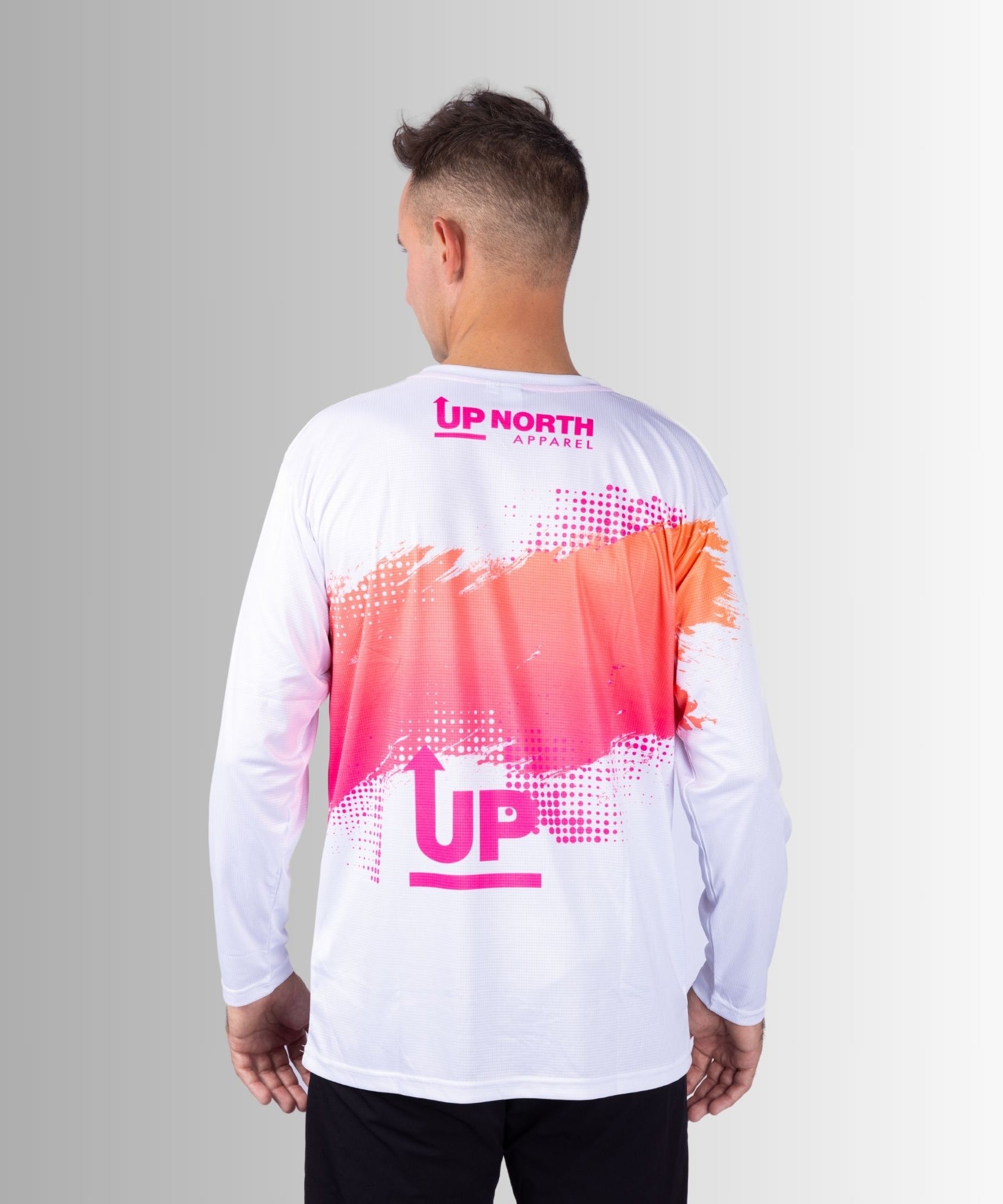 Neon White Ink’d Up – LS HYFLEX Jersey