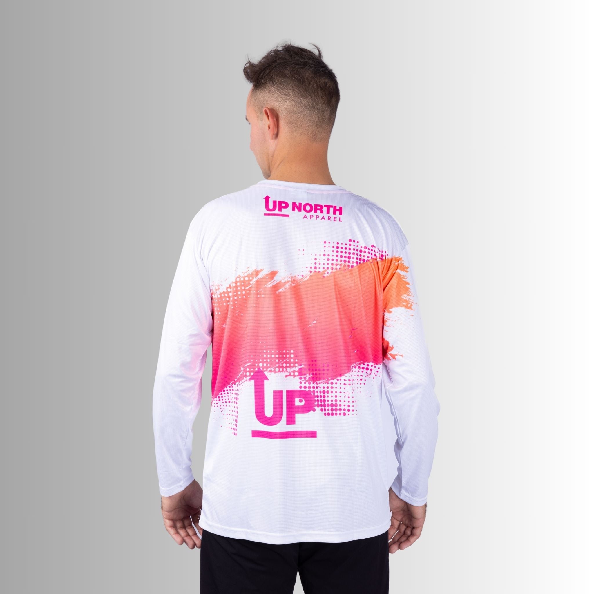 Neon White Ink’d Up – LS HYFLEX Jersey