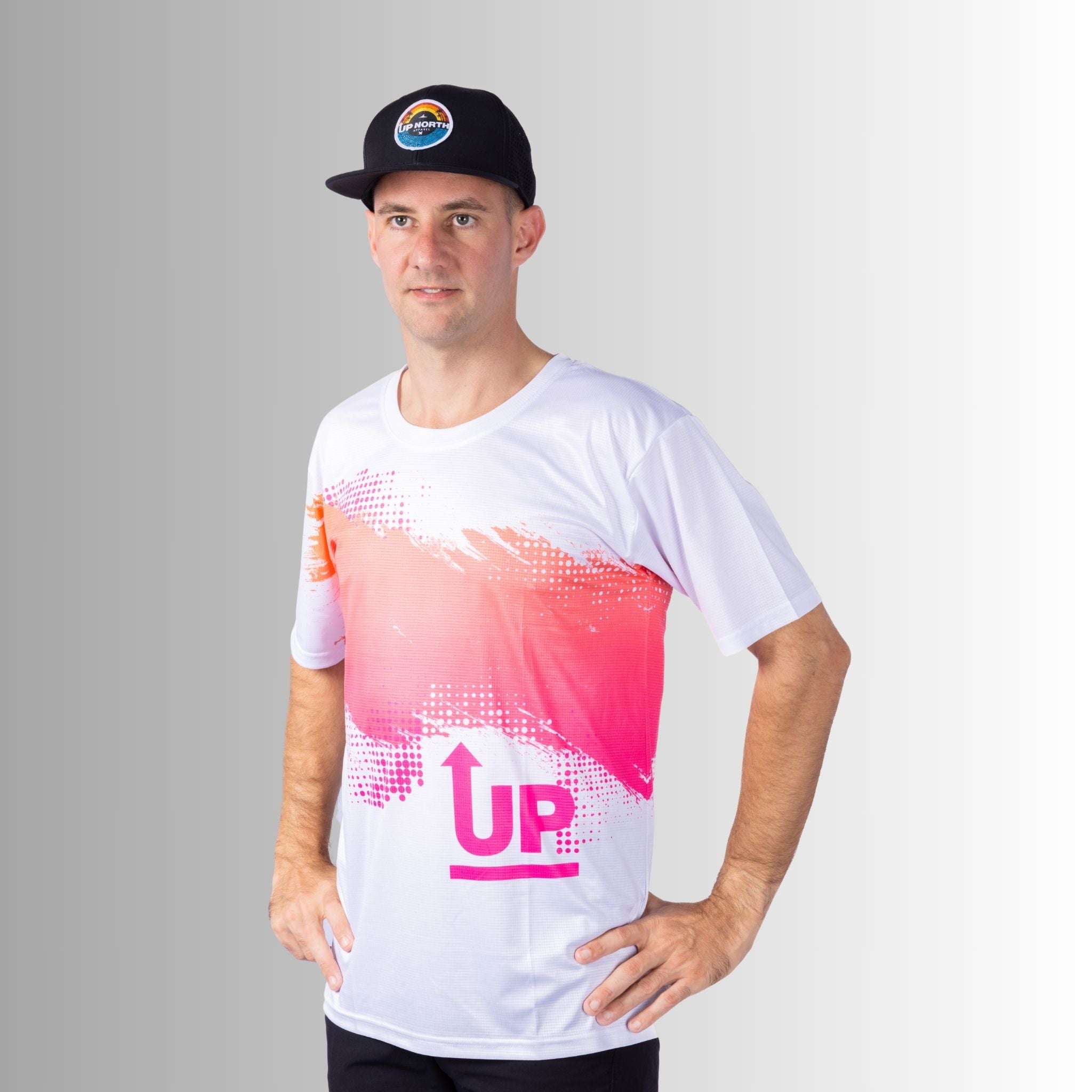 Neon White Ink’d Up – SS HYFLEX Jersey – Up North Apparel