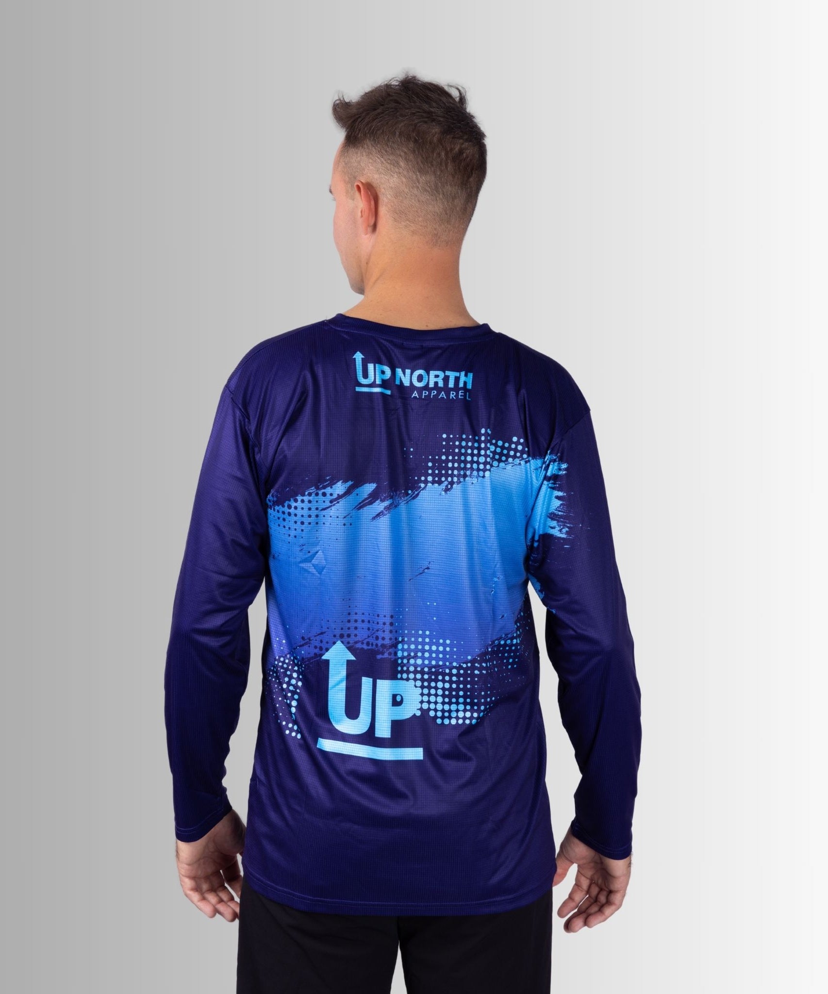 Neon Navy Ink’d Up – LS HYFLEX Jersey