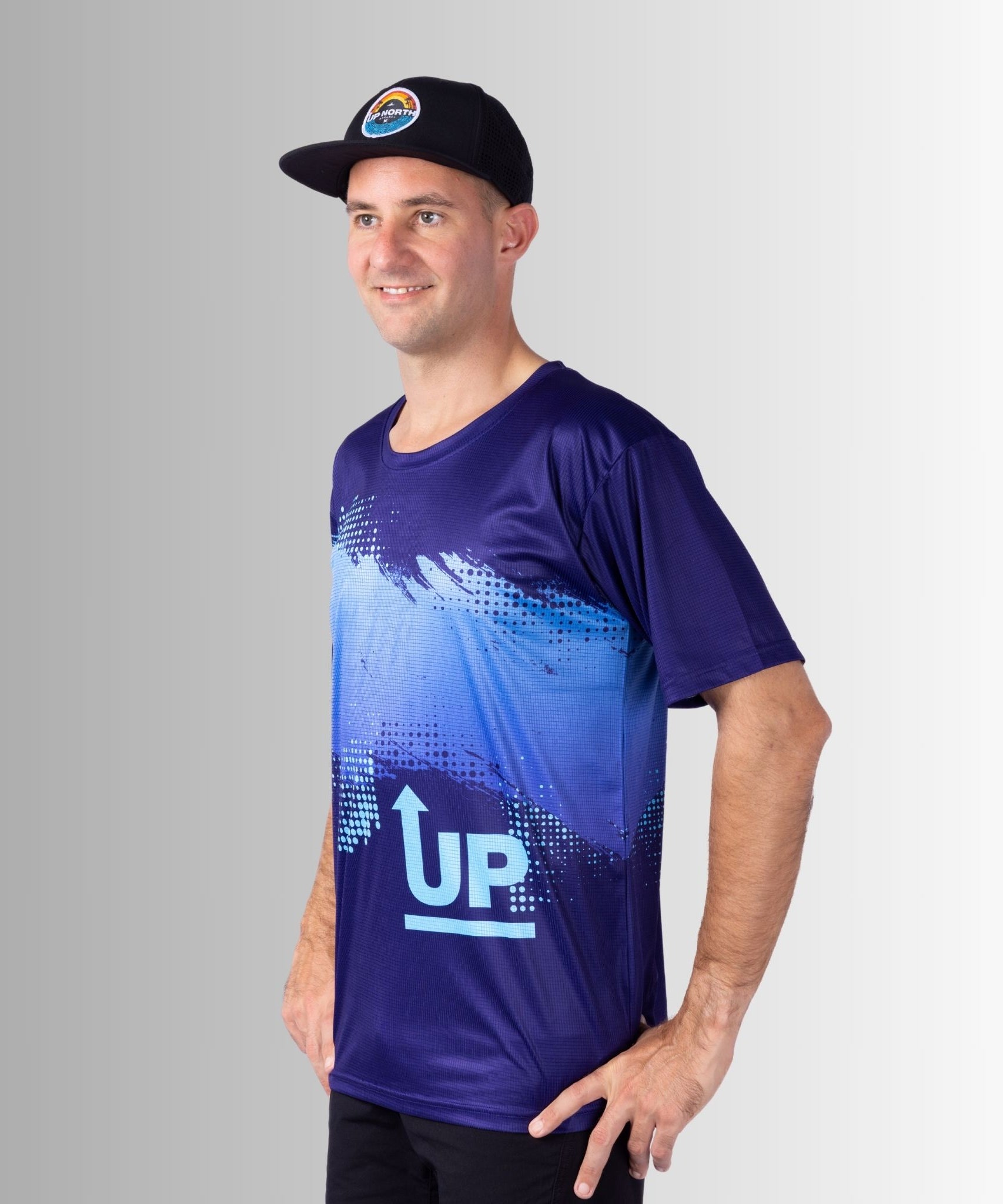 Neon Navy Ink’d Up – SS HYFLEX Jersey