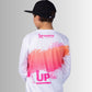 Kids Neon White  Ink’d Up – LS HYFLEX Jersey – Up North Apparel