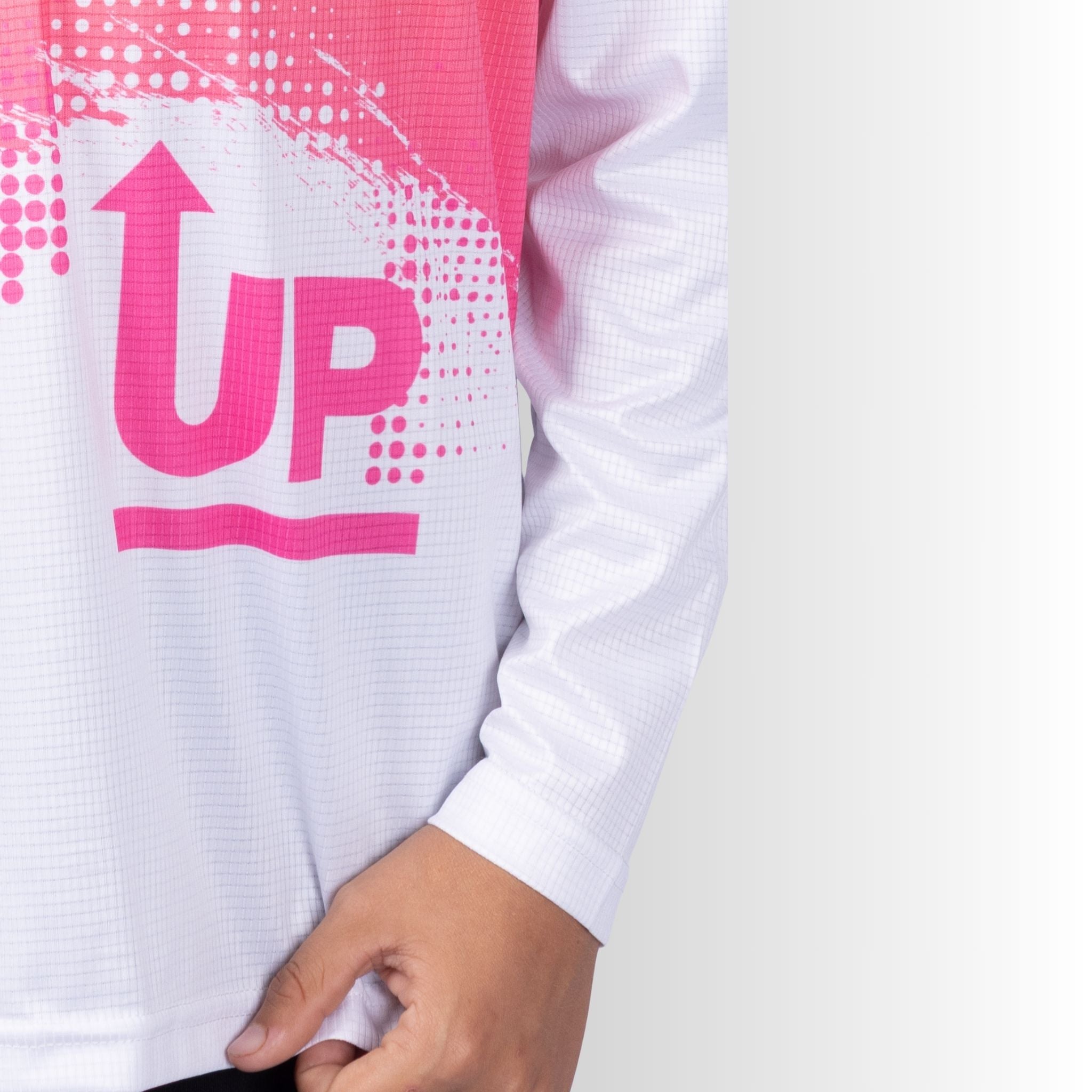 Kids Neon White  Ink’d Up – LS HYFLEX Jersey