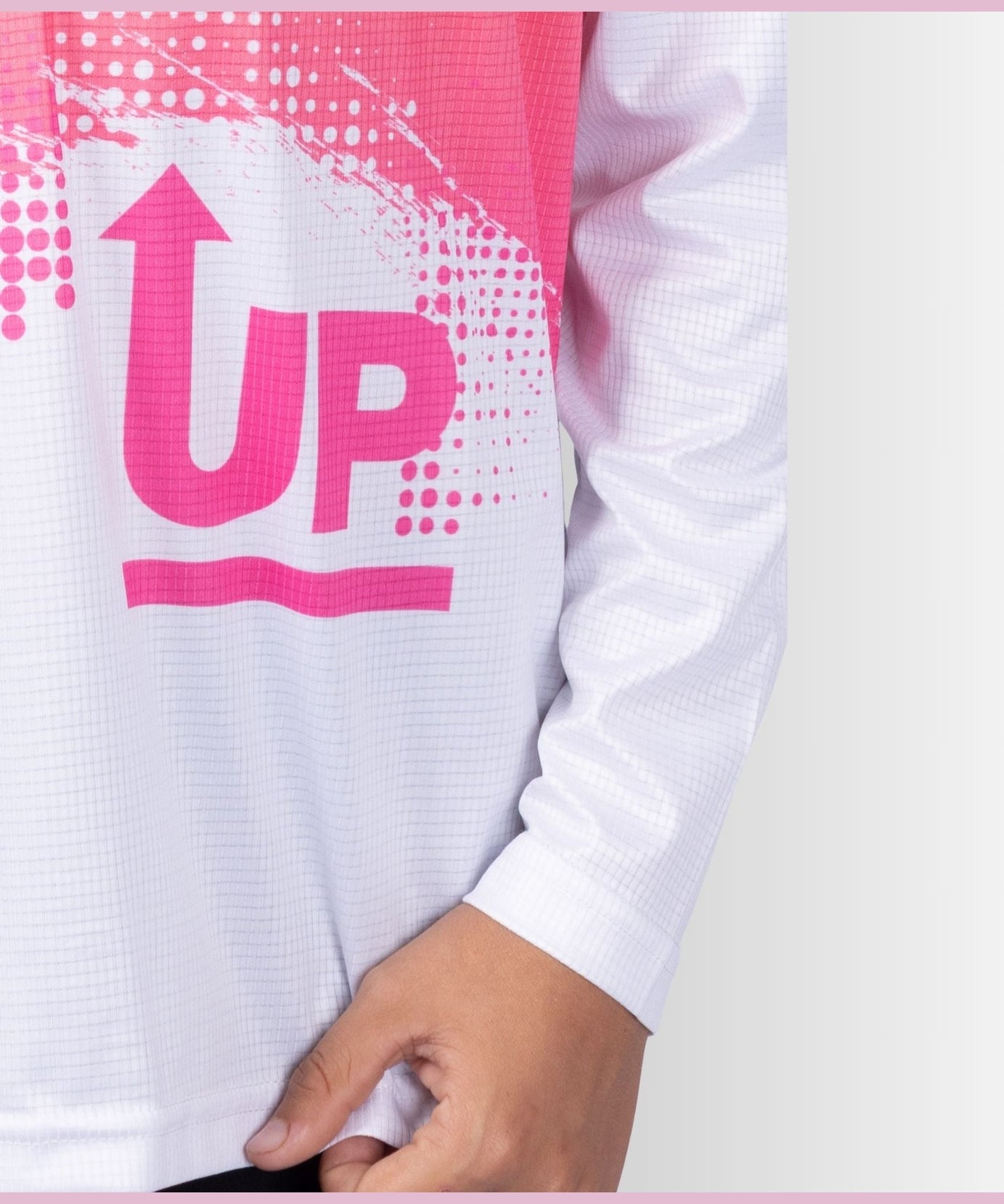 Kids Neon White  Ink’d Up – LS HYFLEX Jersey