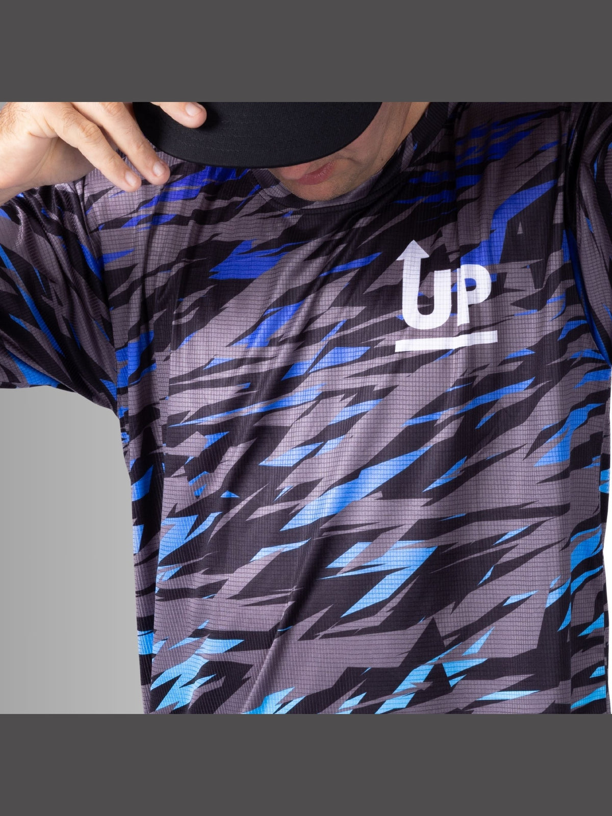 Matrix Ocean Grey – SS HYFLEX Jersey – Up North Apparel