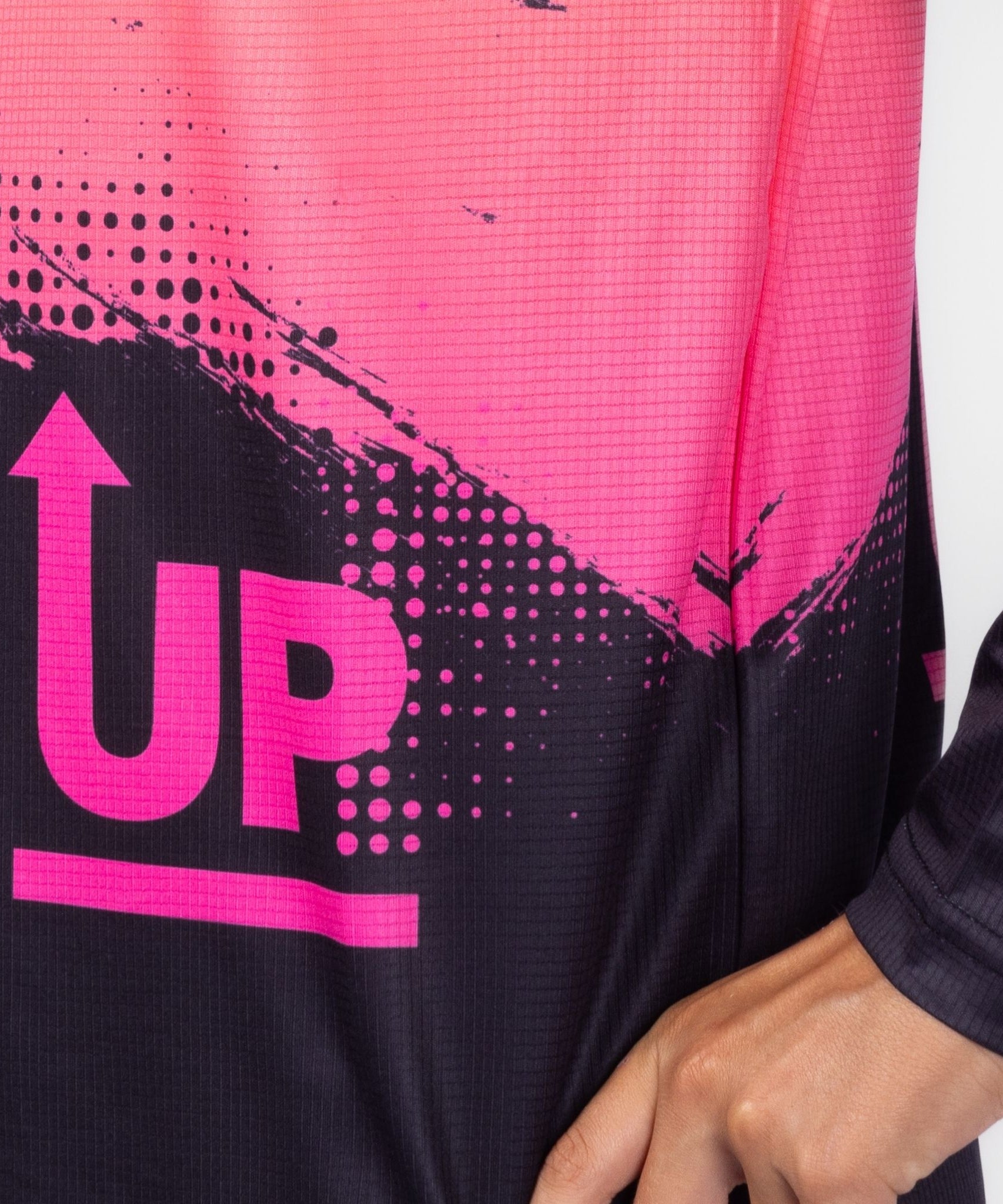 Neon Black Ink’d Up – LS HYFLEX Jersey