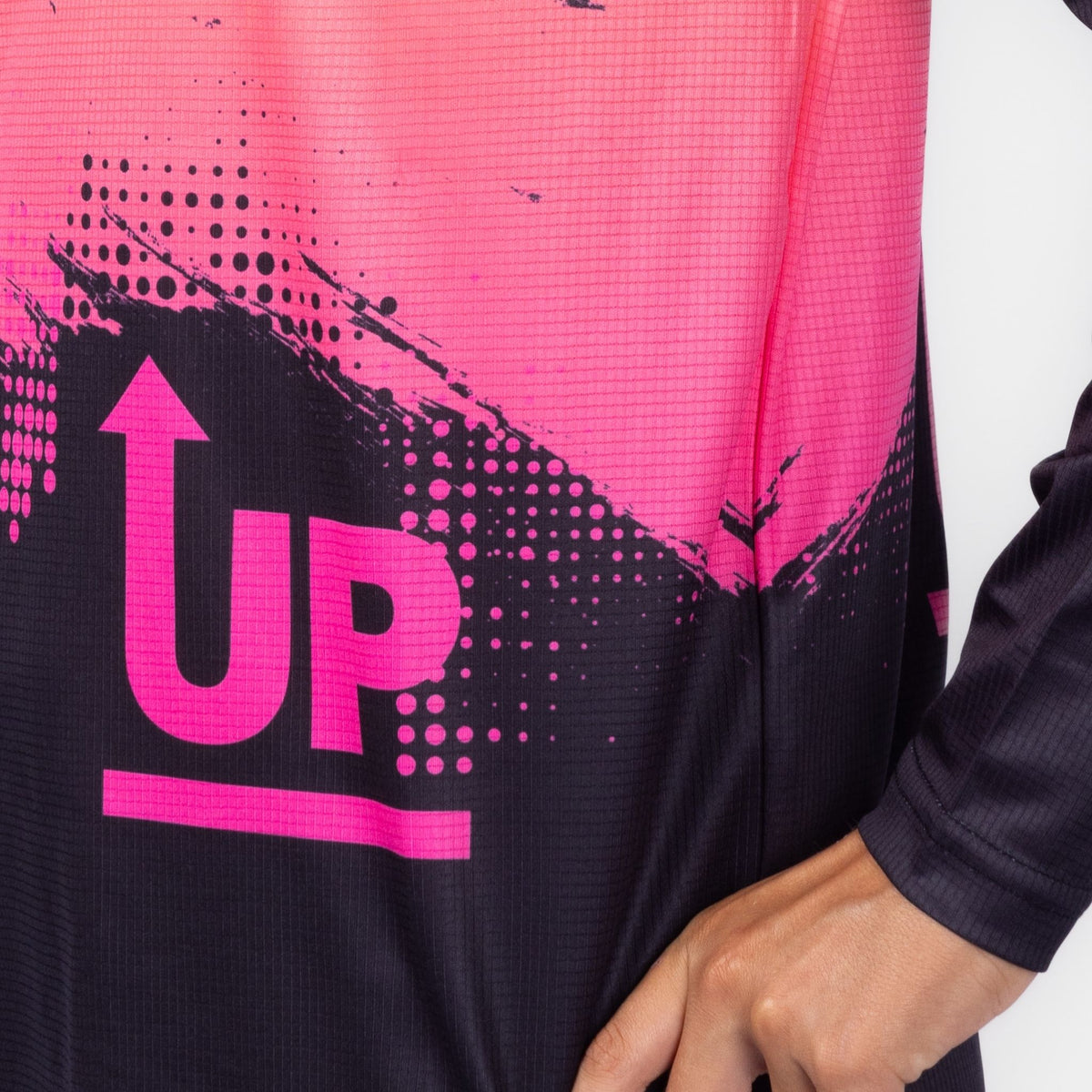 Neon Black Ink’d Up – LS HYFLEX Jersey – Up North Apparel