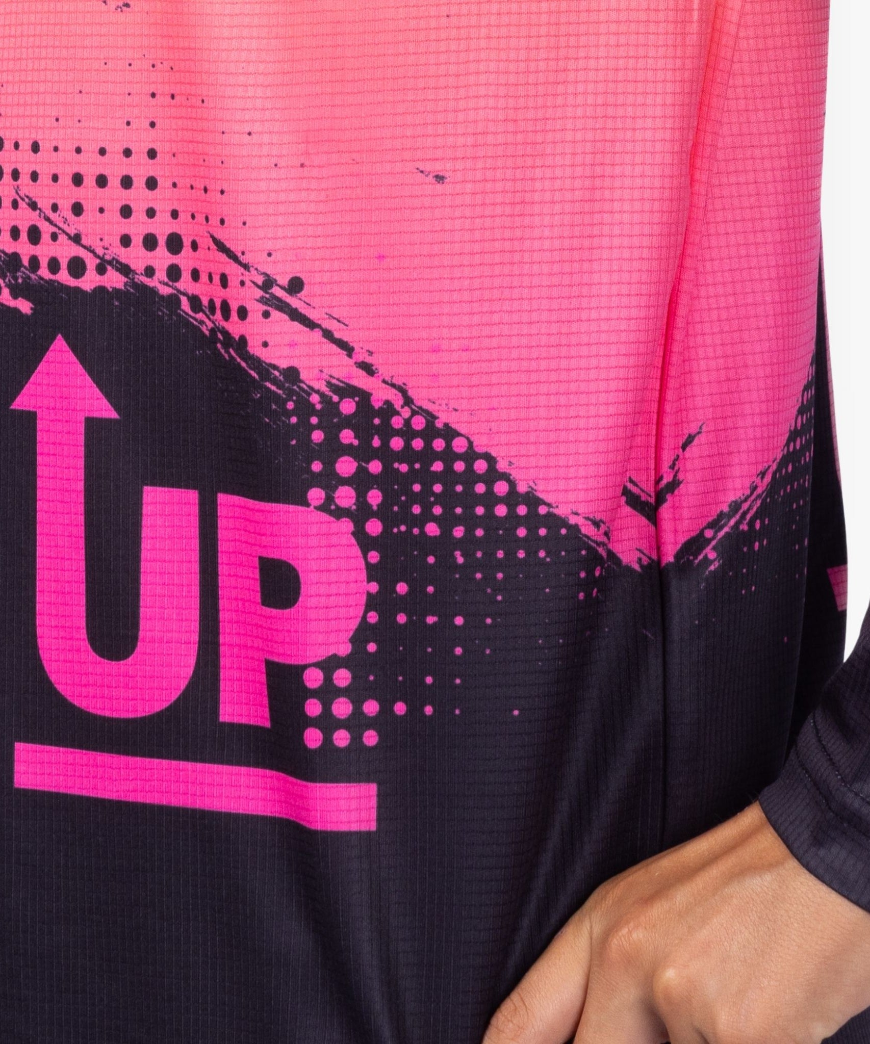 Kids Neon Black Ink’d Up – LS HYFLEX Jersey