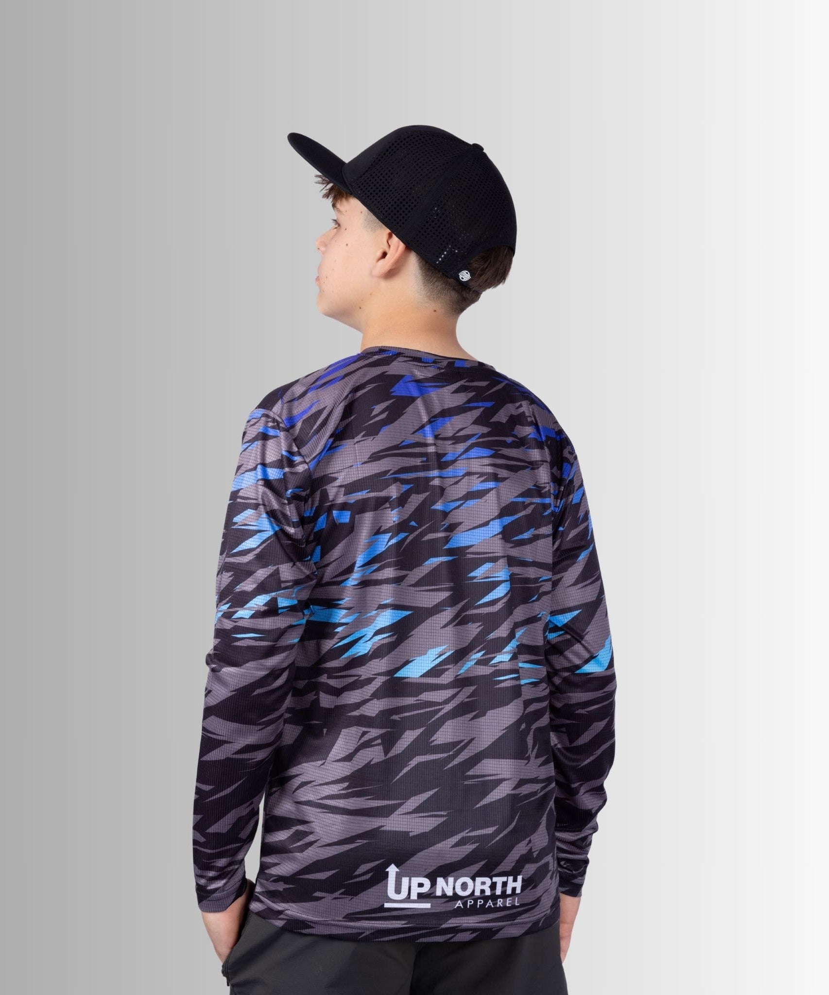 Kids Matrix Ocean Grey – LS HYFLEX