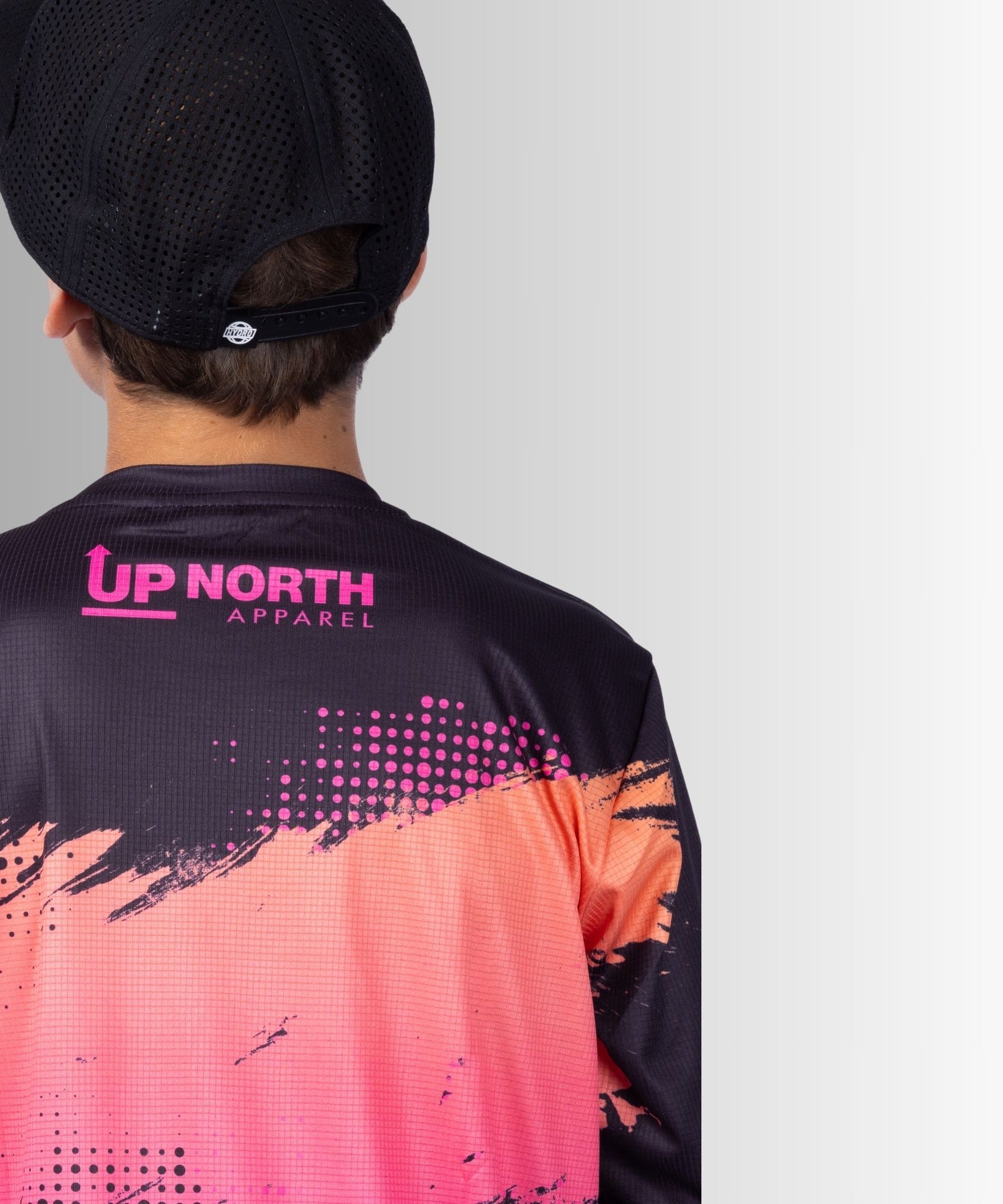 Kids Neon Black Ink’d Up – LS HYFLEX Jersey