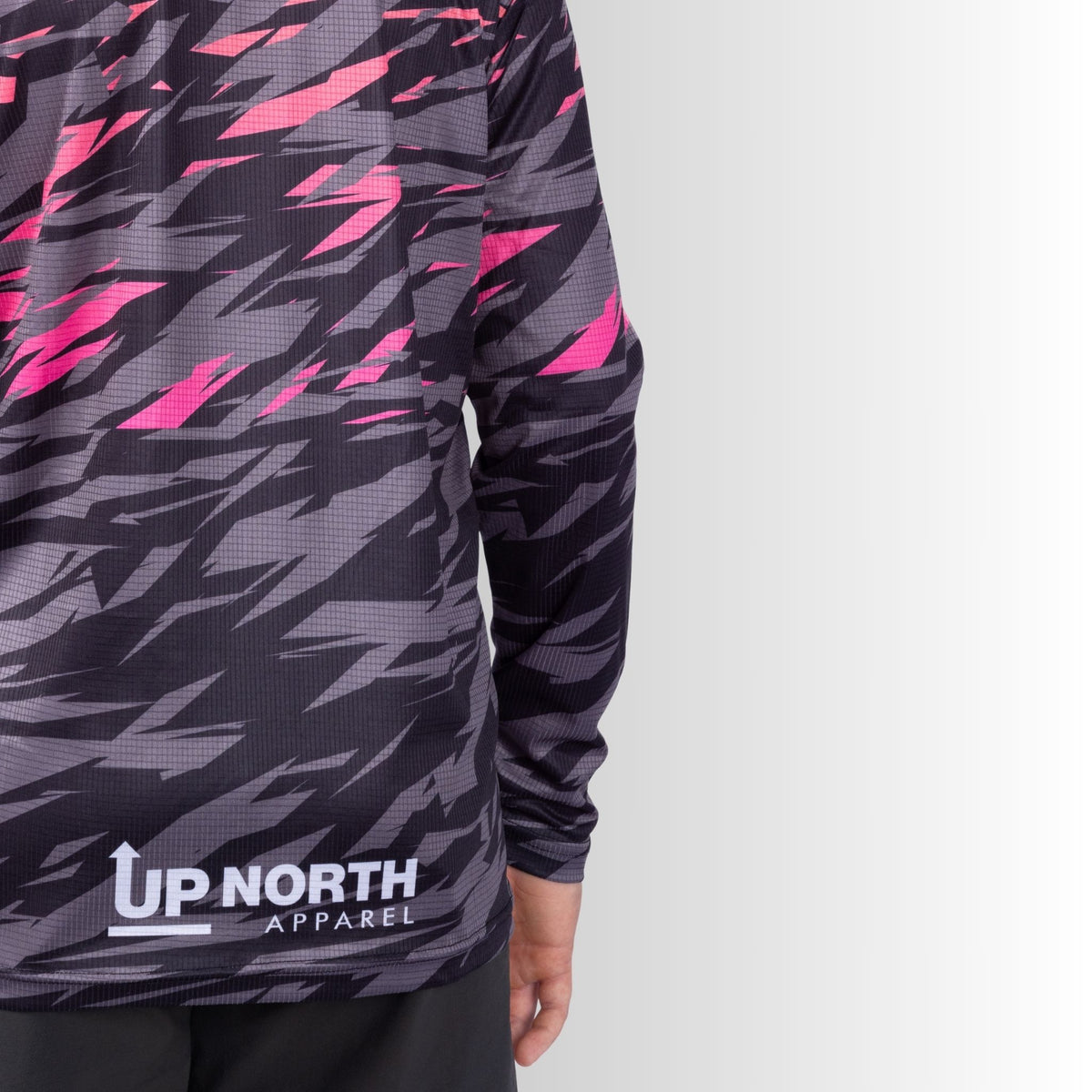 KIDS Matrix Tropical Grey – LS HYFLEX – Up North Apparel