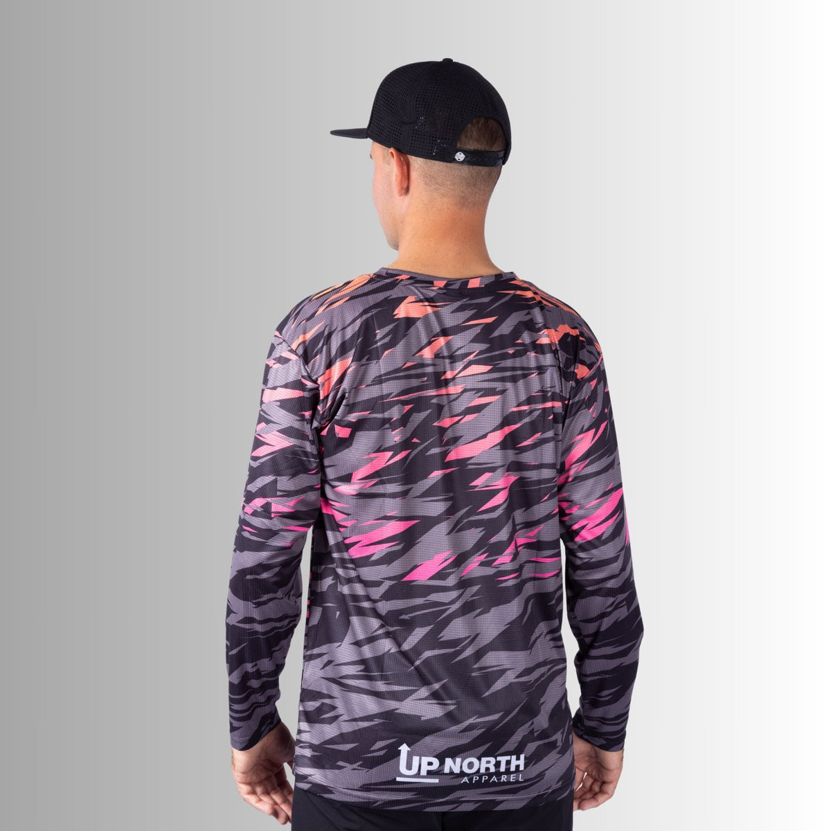 Matrix Tropical Grey – LS HYFLEX Jersey – Up North Apparel