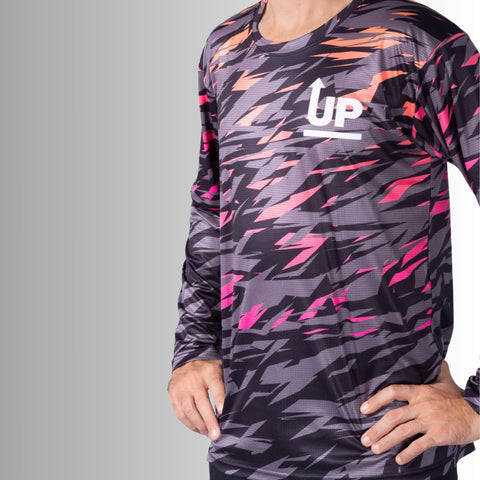 Matrix Tropical Grey – LS HYFLEX Jersey