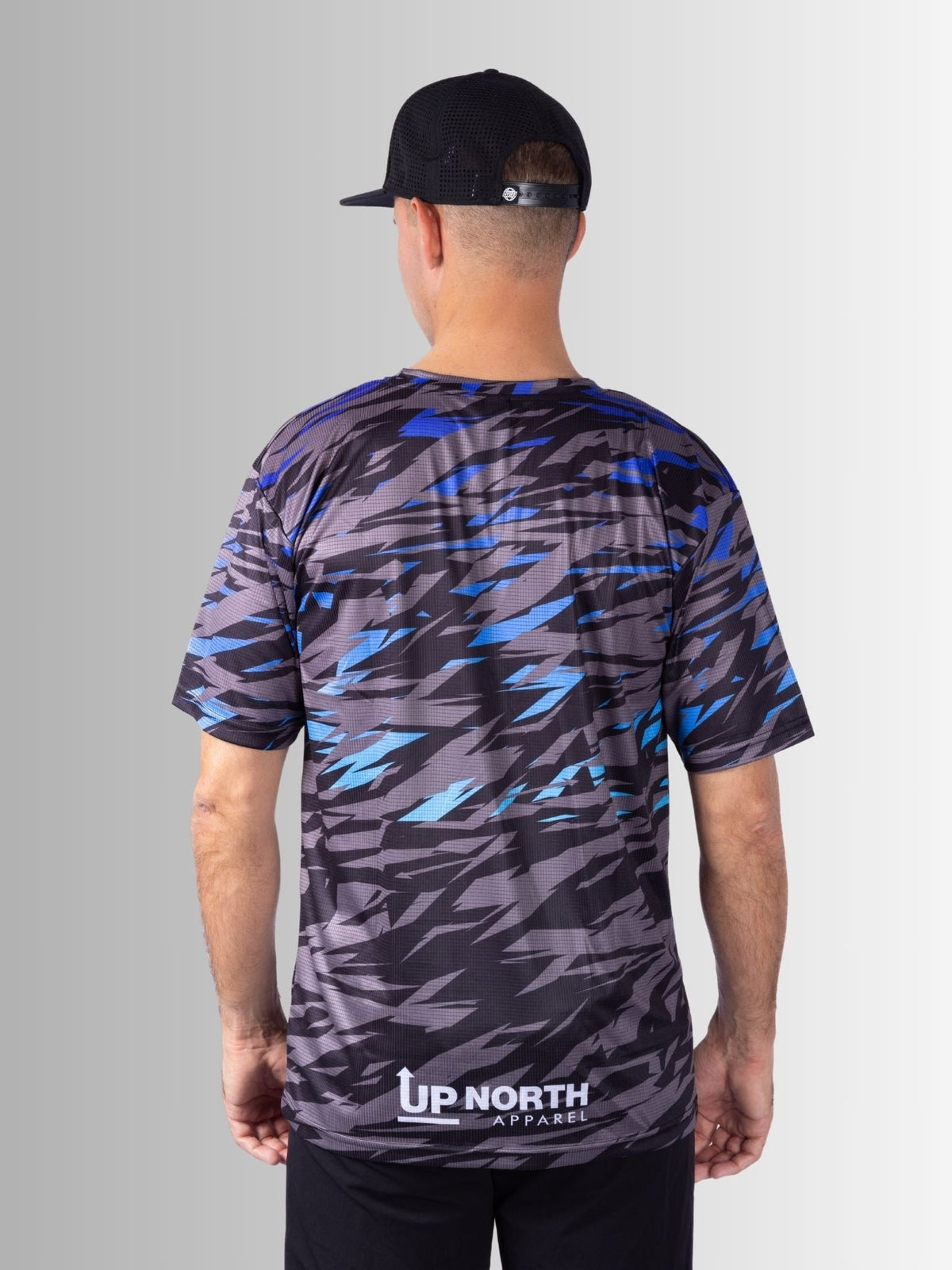 Matrix Ocean Grey – SS HYFLEX Jersey – Up North Apparel