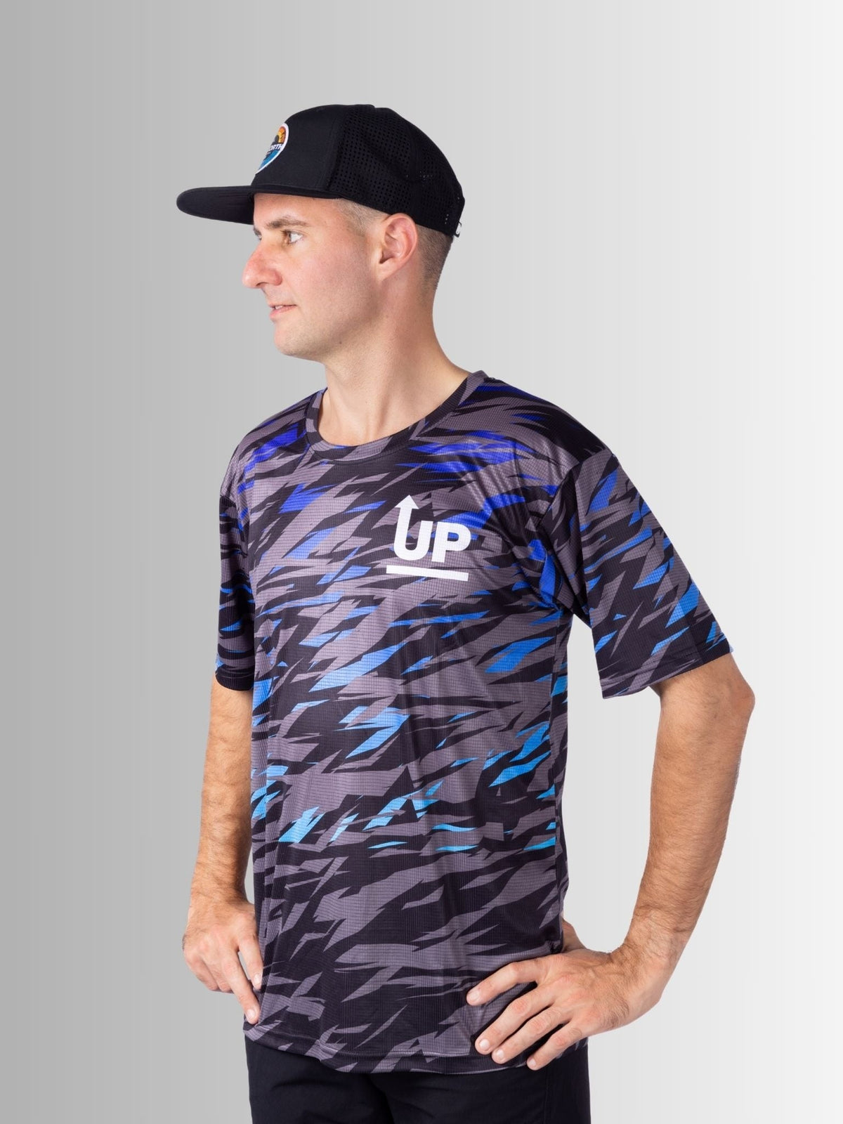 Matrix Ocean Grey – SS HYFLEX Jersey – Up North Apparel
