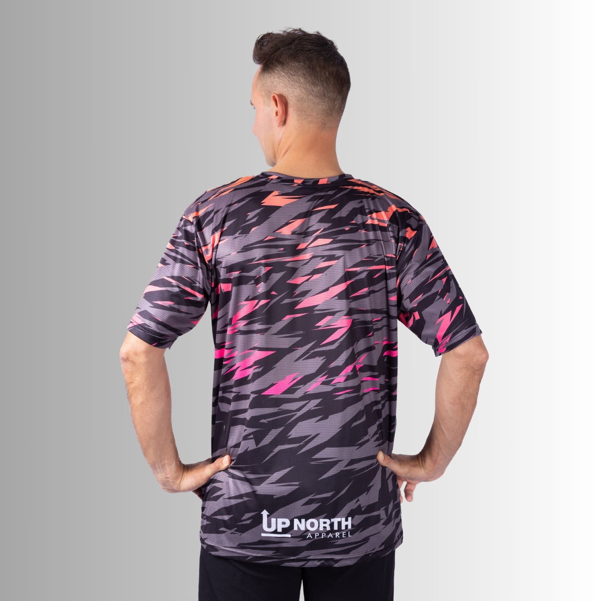 Matrix Tropical Grey – SS HYFLEX Jersey – Up North Apparel