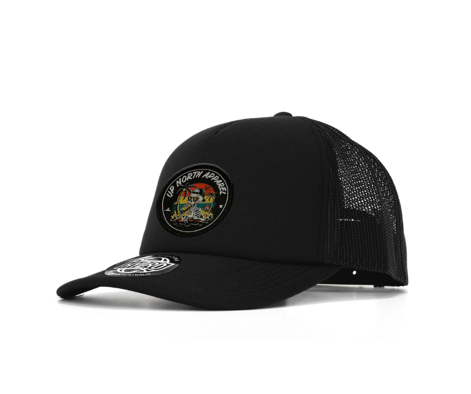 Gone Troppo Foam Trucker - Black – Up North Apparel