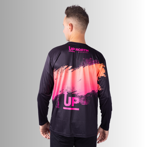 Neon Black Ink’d Up – LS HYFLEX Jersey