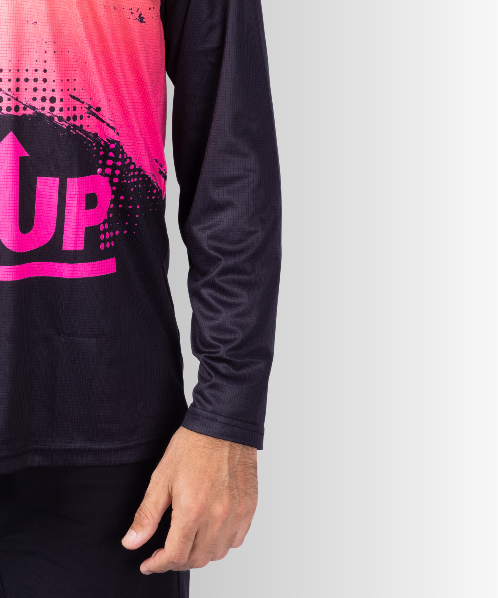Neon Black Ink’d Up – LS HYFLEX Jersey