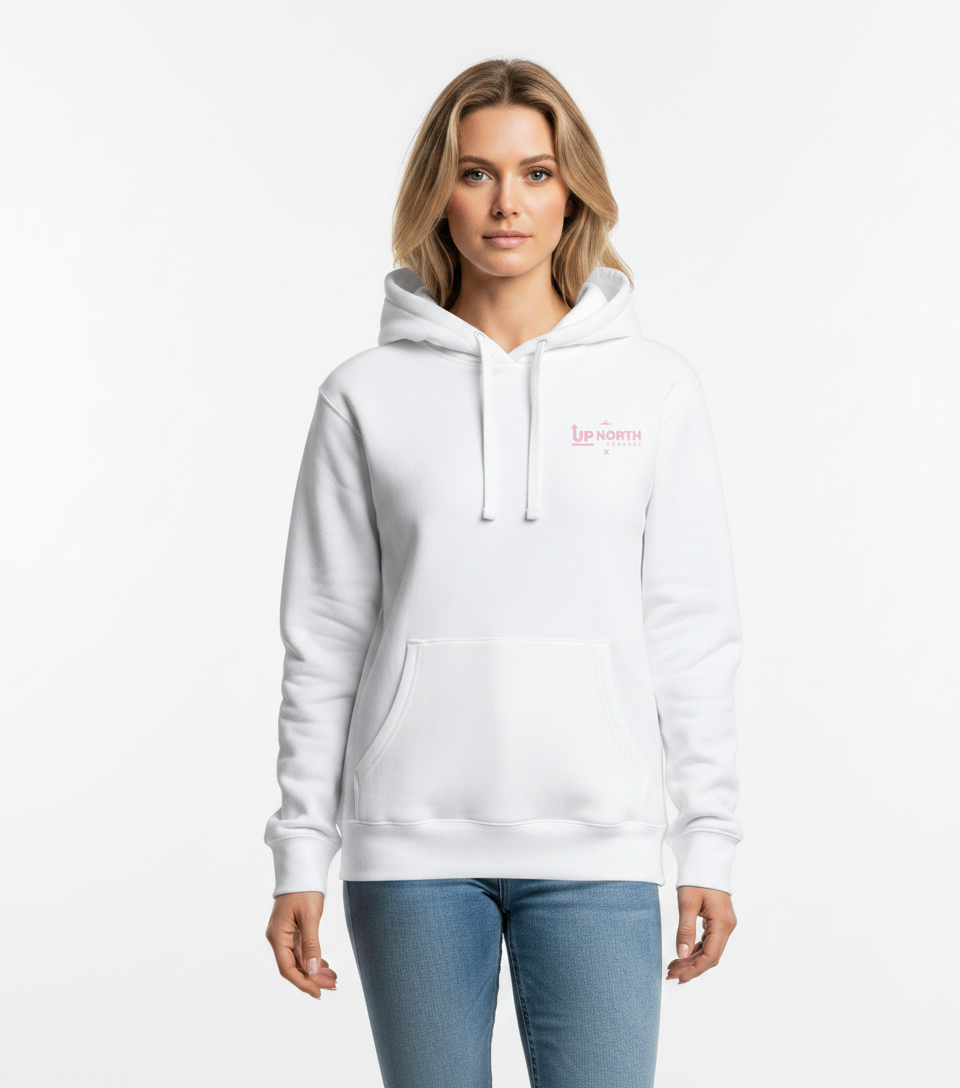 OG LOUD UNISEX HOOD WHITE – Up North Apparel