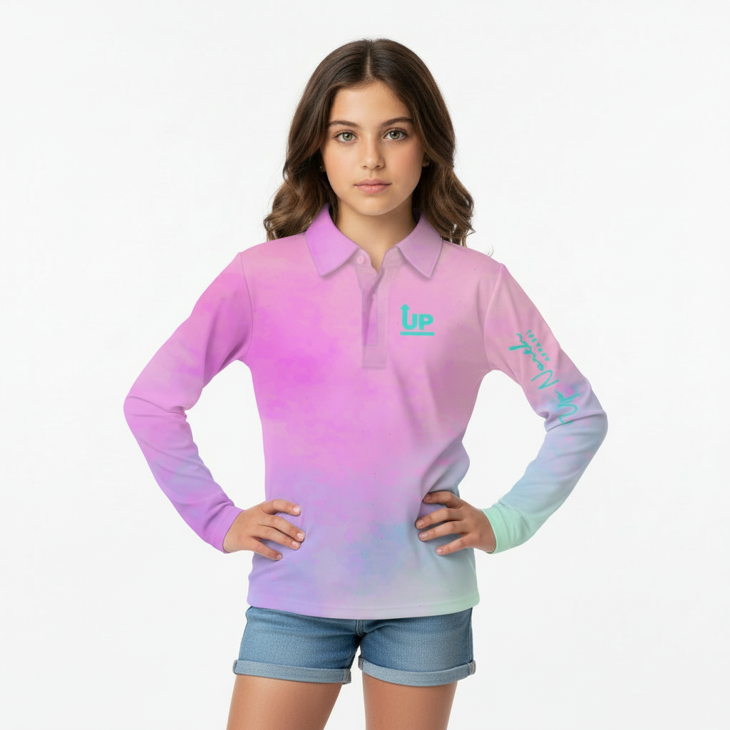 KIDS COTTON CANDY POLO JERSEY